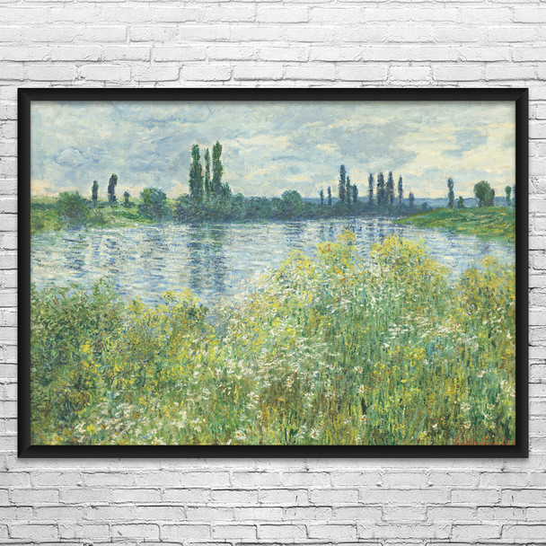 Monet Banks of the Seine Art Print