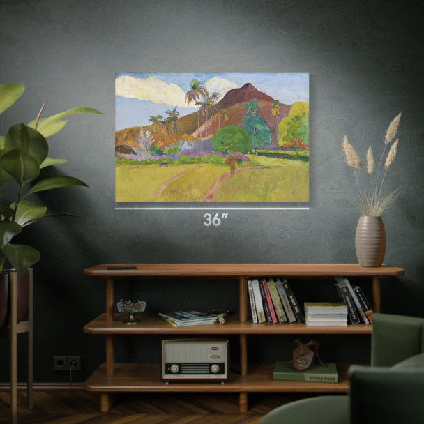 Paul Gauguin Tahitian Landscape Art Print