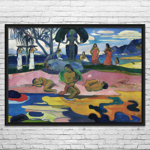Paul Gauguin Mahana no Atua Art Print
