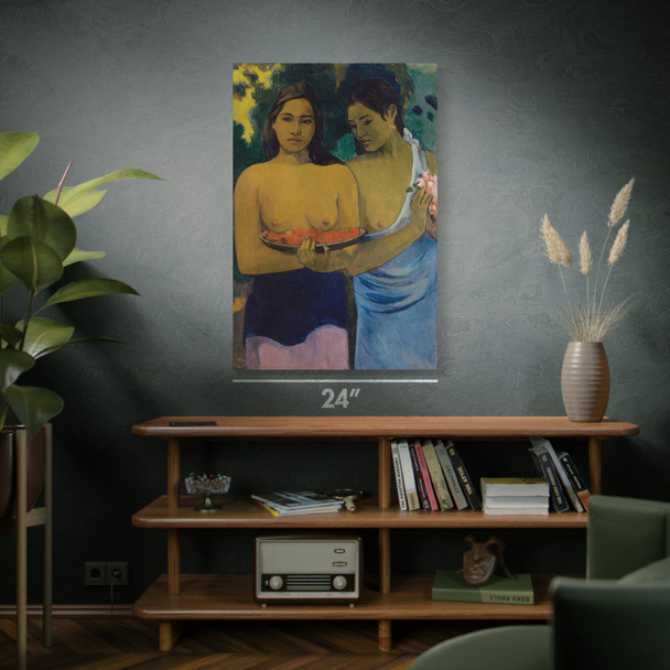 Paul Gauguin Two Tahitian Women Art Print