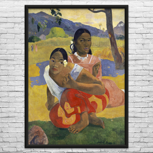 Paul Gauguin When Will You Marry Art Print