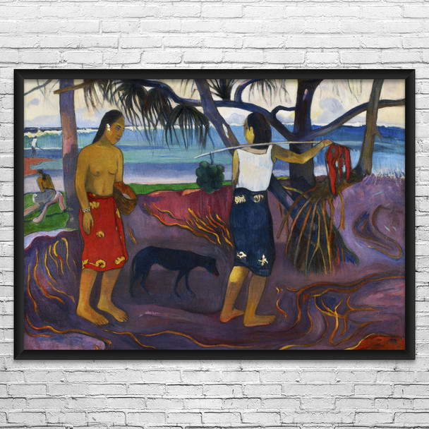 Paul Gauguin I Raro Te Oviri Art Print