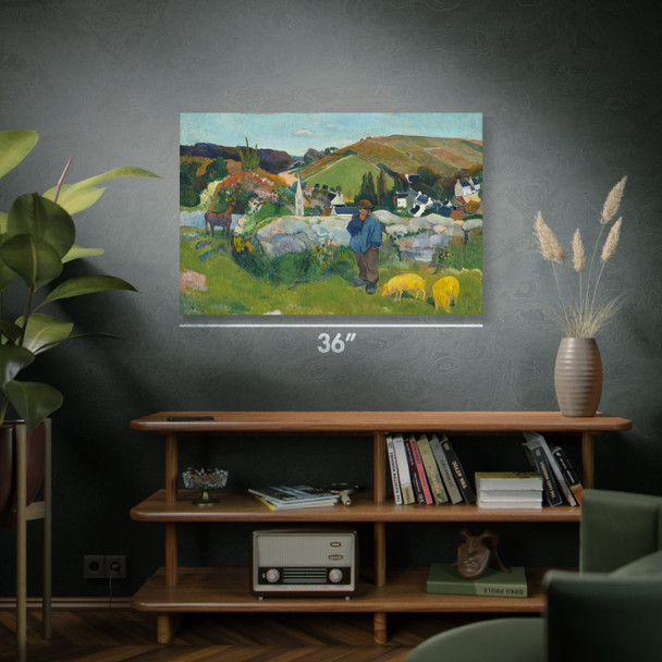 Paul Gauguin The Swineherd Art Print