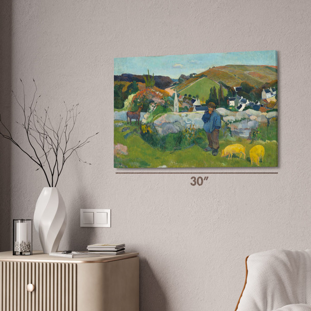 Paul Gauguin The Swineherd Art Print