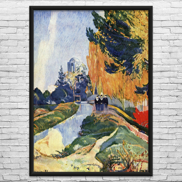 Paul Gauguin Les Alyscamps Art Print