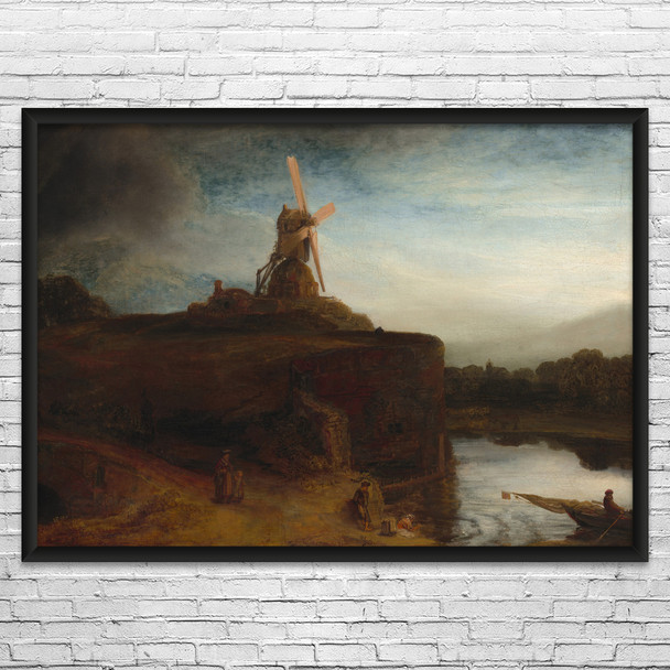 Rembrandt The Mill Art Print