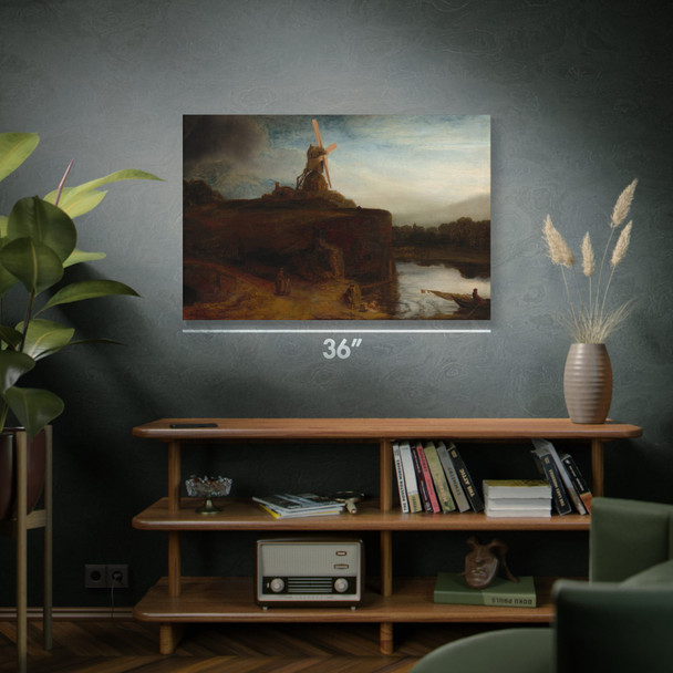 Rembrandt The Mill Art Print