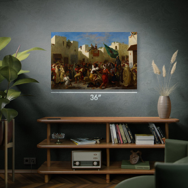 Convulsionists of Tangier Art Print Convulsionists of Tangier Art Print
