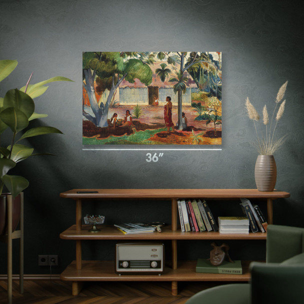 Paul Gauguin The Large Tree Art Print