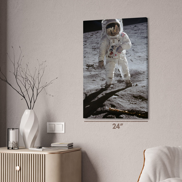 Aldrin Moon Walk Space Wall Art