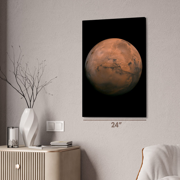 Mars Valles Marineris Space Wall Art