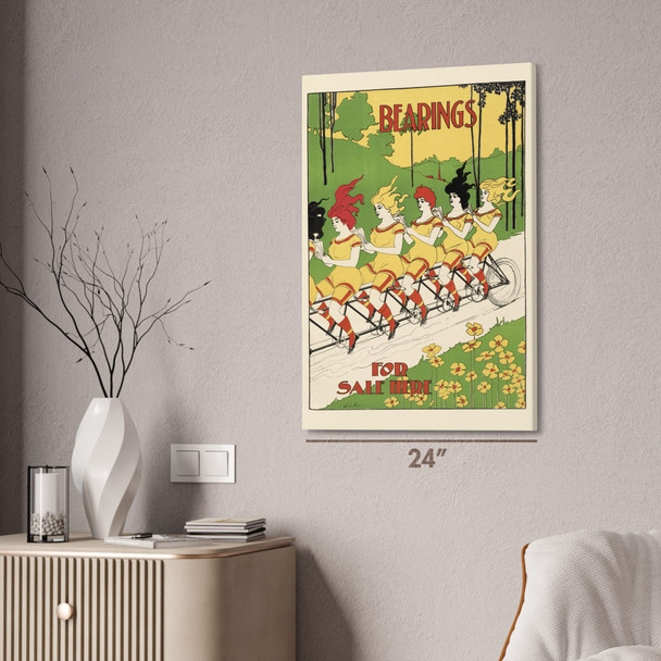 Bicycle Bearings Vintage Ad Wall Art Bicycle Bearings Vintage Ad Wall Art