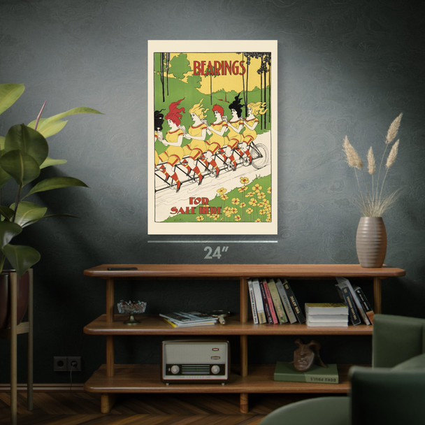 Bicycle Bearings Vintage Ad Wall Art Bicycle Bearings Vintage Ad Wall Art