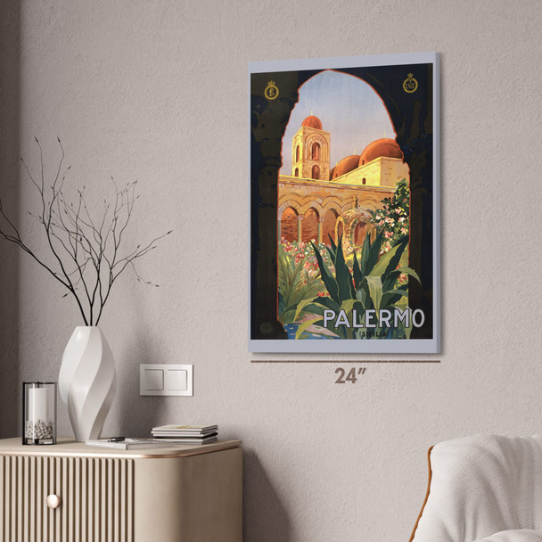 Palermo Vintage Travel Art Palermo Vintage Travel Art