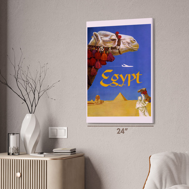 Egypt Vintage Travel Art