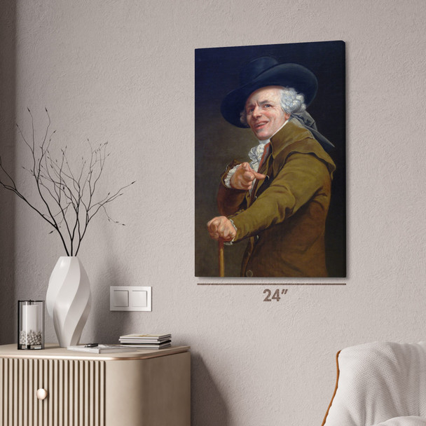 Joseph Ducreux Mocking Self Portrait Art Print