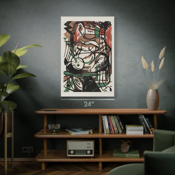 Franz Marc The Birth of Horses Art Print