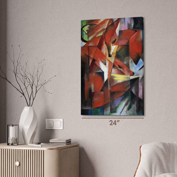 Franz Marc The Foxes Art Print