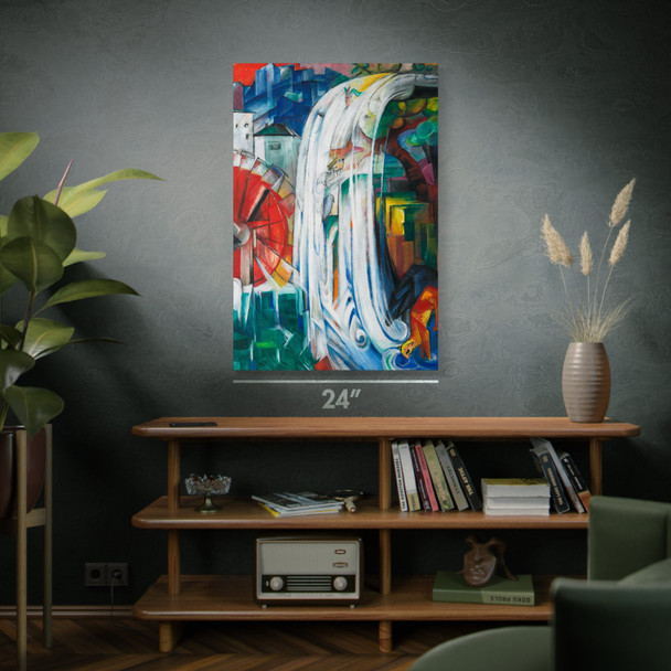 Franz Marc The Bewitched Mill Art Print