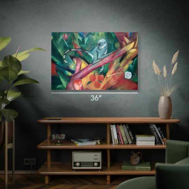 Franz Marc The Little Monkey Art Print