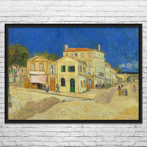Van Gogh The Yellow House Art Print
