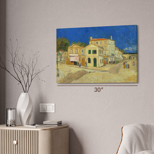 Van Gogh The Yellow House Art Print