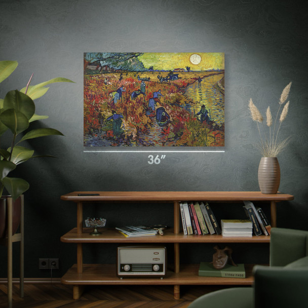 Van Gogh The Red Vineyard Art Print