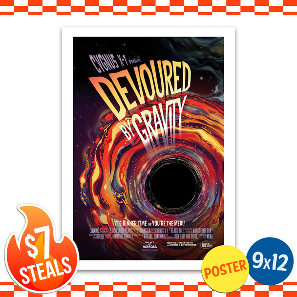 Cygnus X-1 Space Tourism Wall Art Poster (unframed) 9" x 12"