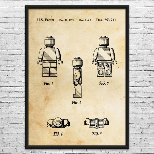 Toy Man Patent Wall Art