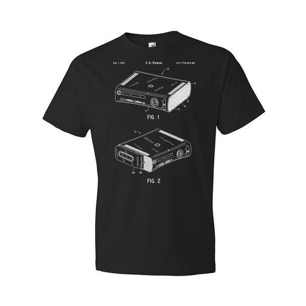 XBox 360 Console Patent T-Shirt