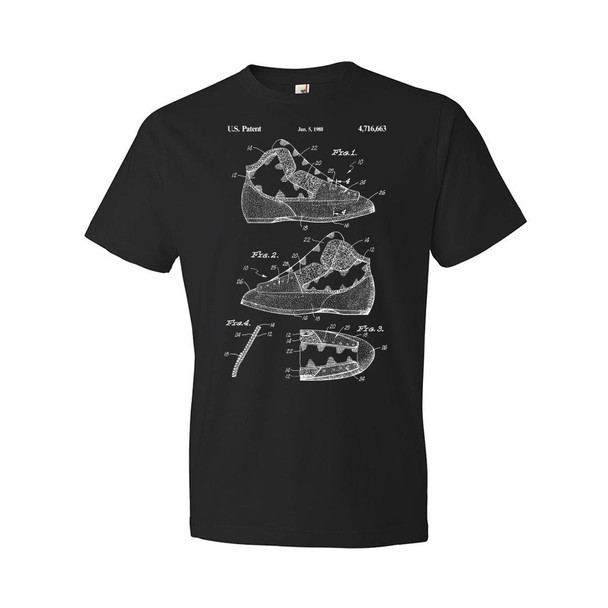 Rock Climbing Shoe Patent T-Shirt