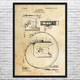 Measuring Tape Patent Wall Art