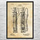 Golf Bag Patent Wall Art