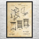 Beekeepers Hive Patent Wall Art