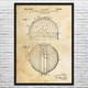 Observatory Dome Patent Wall Art
