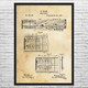 Chord Chart Patent Wall Art