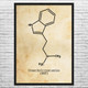 DMT Molecule Wall Art