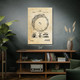 Tambourine Patent Wall Art