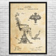 Dentist Chair Patent Wall Art