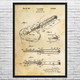 Potato Peeler Patent Wall Art