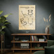 Lounge Chair Patent Wall Art
