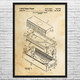 Integrated Circuit Patent Wall Art