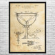 Timpani Kettle Drum Patent Wall Art