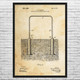 Croquet Wicket Patent Wall Art