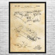 Sewer System Patent Wall Art