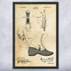 Shoe Horn Patent Wall Art