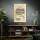 Jet Engine Patent Wall Art