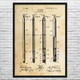 Barometer Patent Wall Art