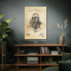 Calculating Machine Patent Wall Art