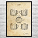 Measuring Cup Patent Wall Art